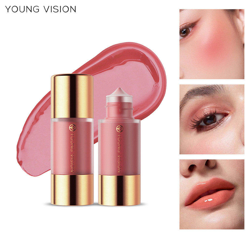 YOUNG VISION Blush Em Pó Líquido Conta-Gotas 7 Cores Podem Ser Selecionadas . É Um Novo Produto