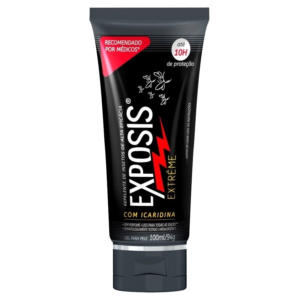 Repelente de Insetos Exposis Extreme Gel 100ml - Beauty