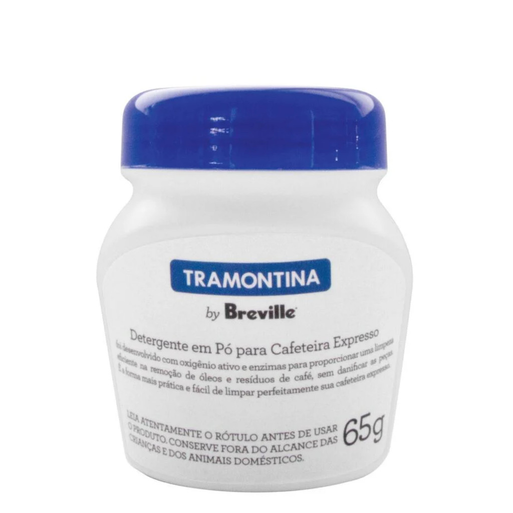Detergente em Pó Para Limpeza Cafeteira Expess Tramontina By Breville 65g em Oferta na Shopee