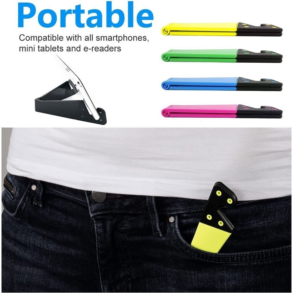 PROMOÇÃO！Mini Suporte para Celular de mesa Universal Tablet Ajustavel iPad Articulado REAL LIFE.BR