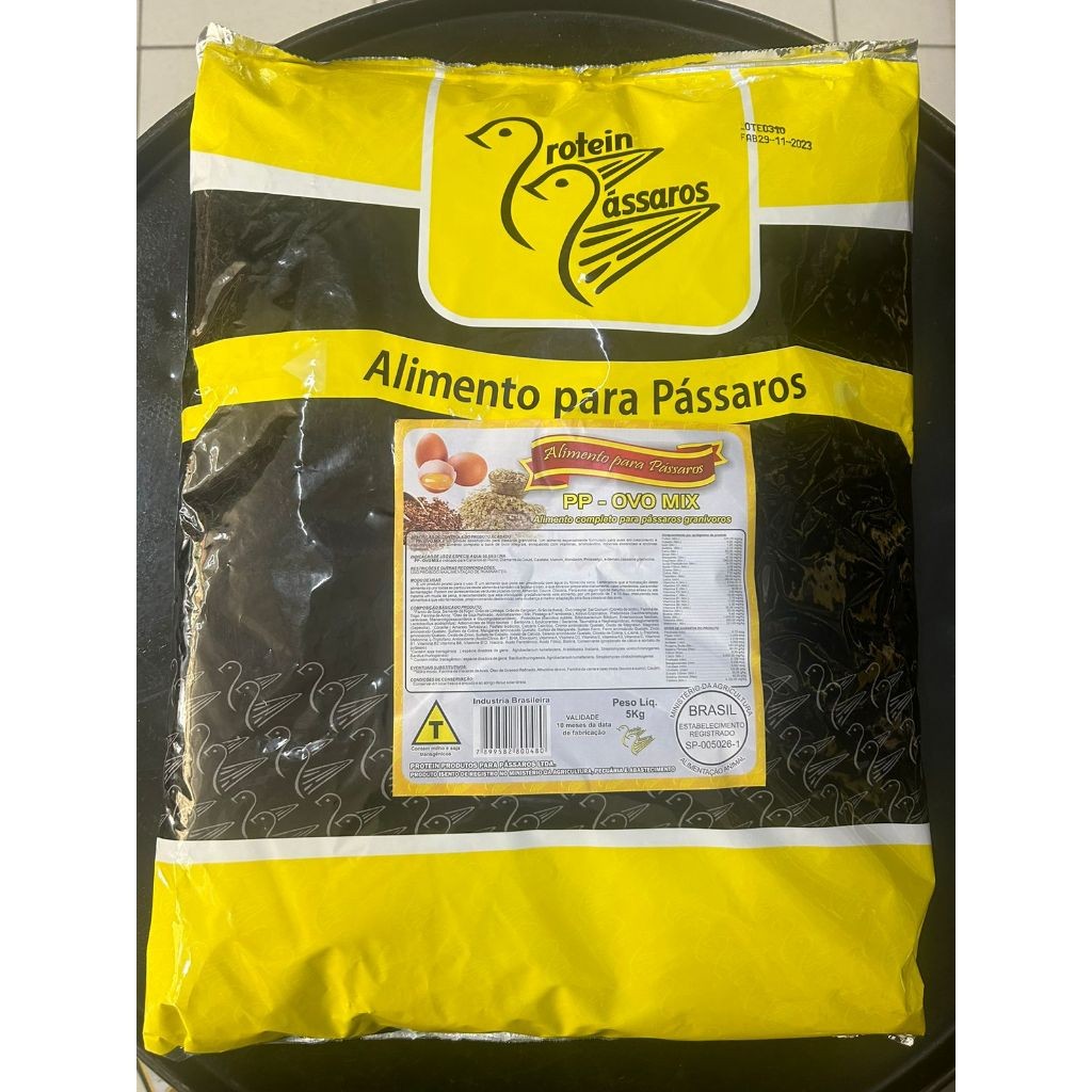Ração para canarios PP - OVO MIX 5 kgs