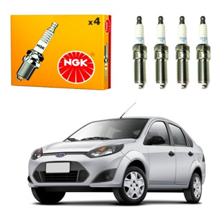 Jogo Velas Ngk Fiesta Sedan 1.6 2009 A 2013 em Oferta na Shopee