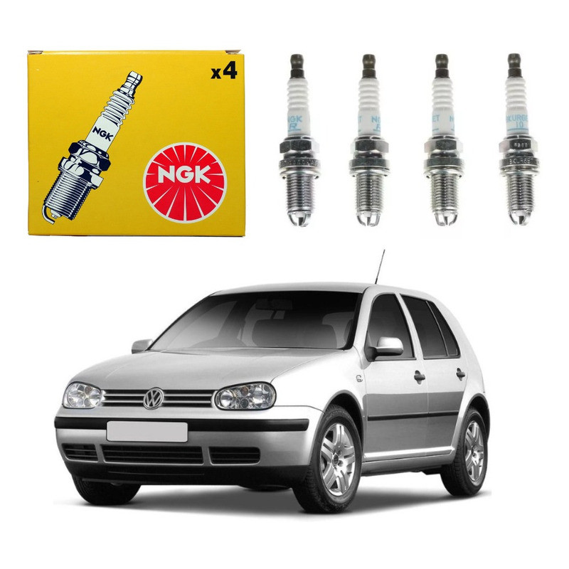 Jogo Velas Ngk Golf 1.6 Akl 1998 A 2001 em Oferta na Shopee