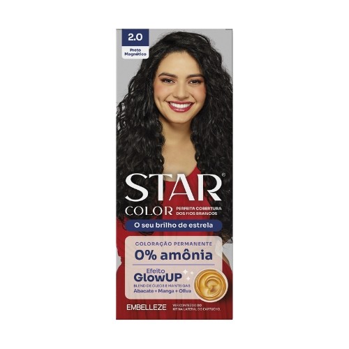 EMBELLEZE TINTURA STAR COLOR SEM AMONIA 2.0 PRETO MAGNETICO