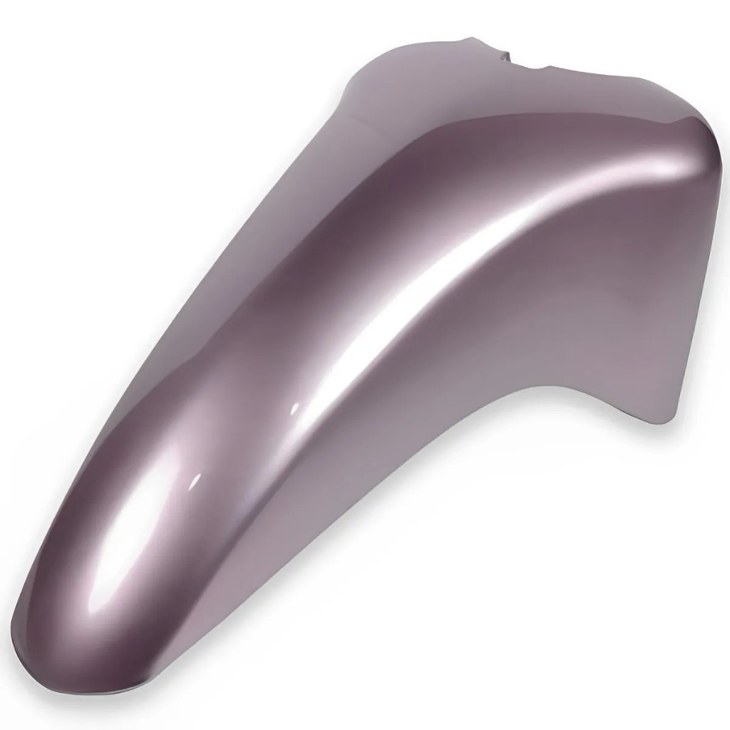 Paralama Dianteiro Moto Honda Biz 125 Ks/Es 2011 Abs 100% Virgem Proteção Uv Cor Rosa Metálico