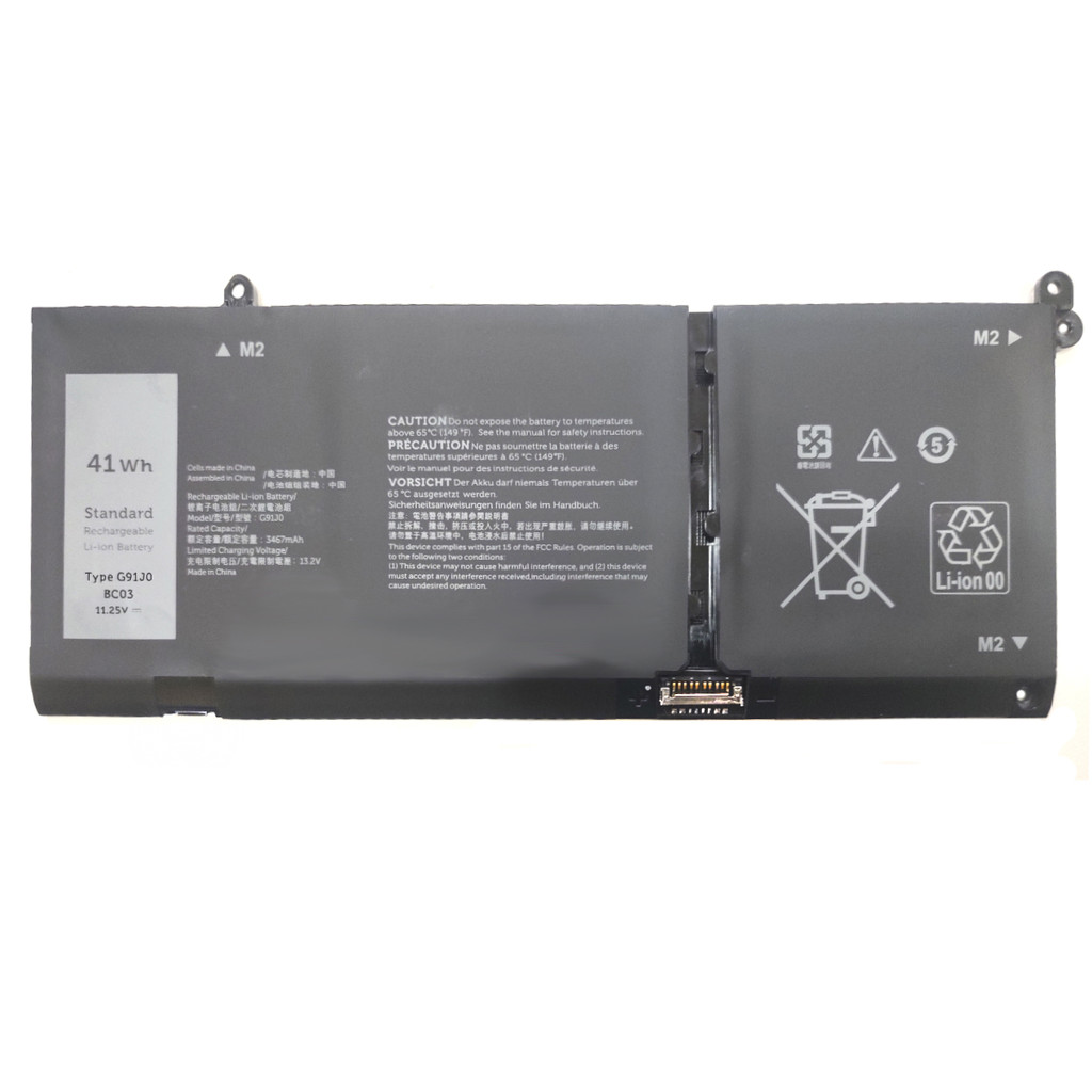 Bateria compativell 41wh Dell Inspiron 15 3521 , 15 3511, 15 3520 Dell Latitude 3320 3420 3520 g91jo g91j0