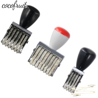 Carimbo Numérico COCOFRUIT , Selos De Rolo Mutáveis Personalizados Comerciais Com Números De 4,6 Ou 8 Dígitos em Oferta na Shopee