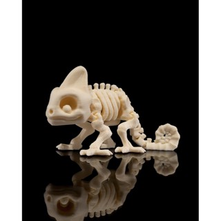 Esqueleto Camaleão Articulado em Oferta na Shopee