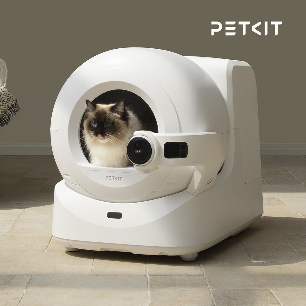 PETKIT PUROBOT ULTRA Caixa de areia inteligente para gatos com limpeza automática e controle por aplicativo/câmera 