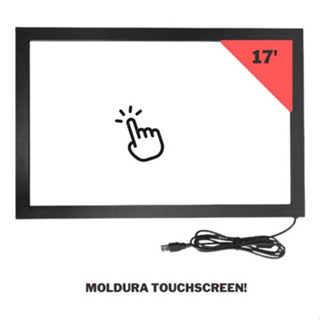 Tela Moldura Touch P/ Monitor 17' 10 Toques 4:3 em Oferta na Shopee