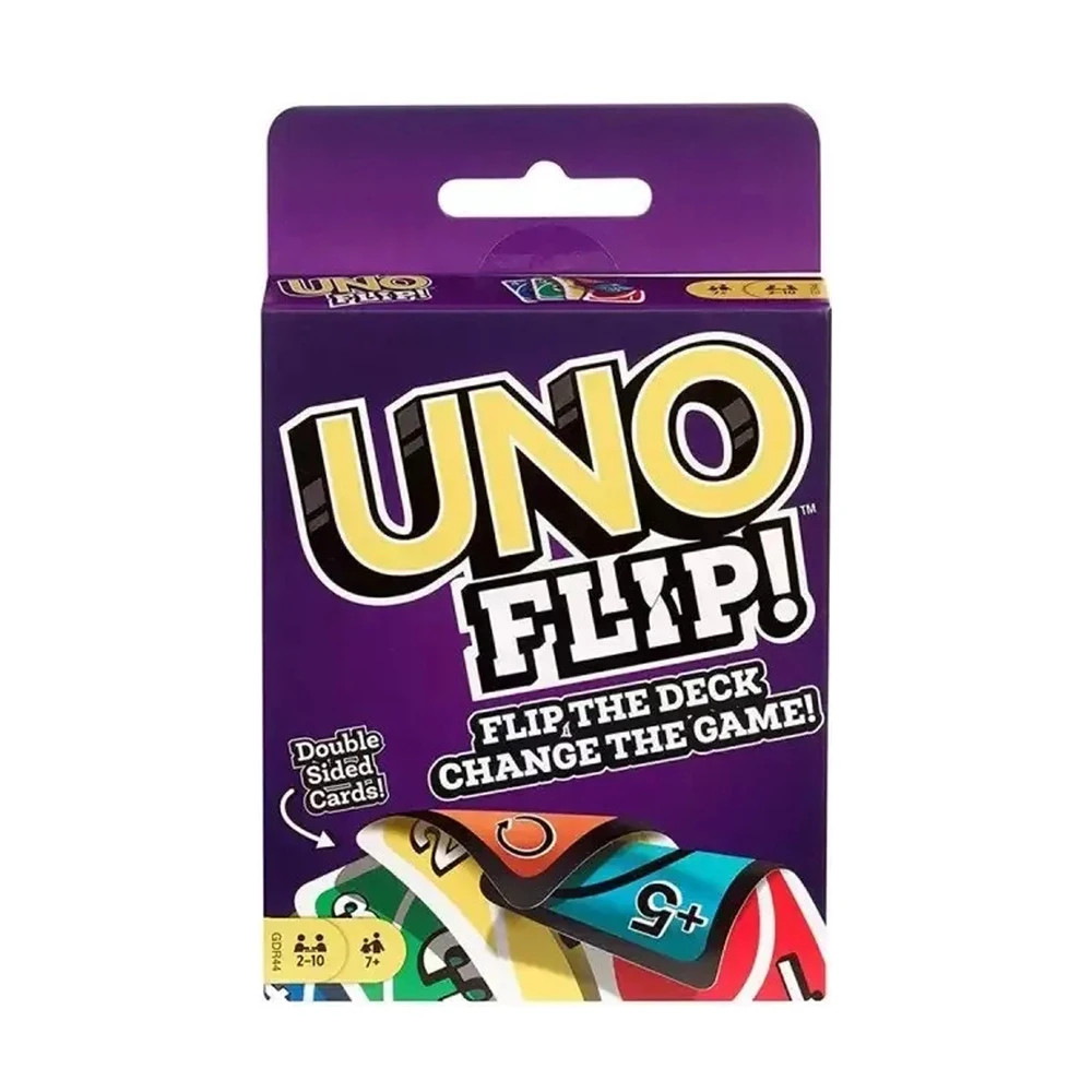 UNO FLIP! Jogo de Cartas Divertido para Toda a Família em Oferta na Shopee