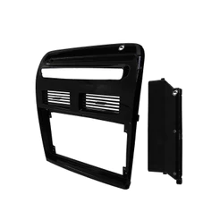Moldura De Painel 2 Din 9" Linea 2008 à 2014 Black Piano
