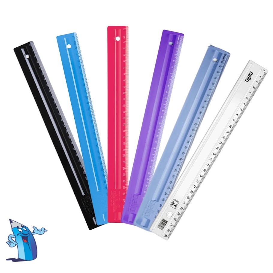 REGUA 30CM POP CORES COLOR / NEON em Oferta na Shopee