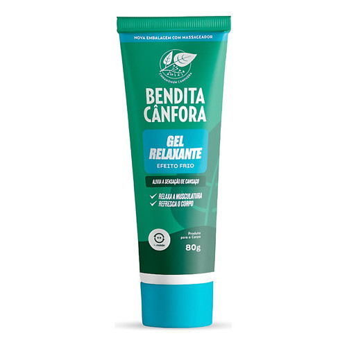 Bendita Cânfora Gel Relaxante Bravir 80g Pós-atividade em Oferta na Shopee