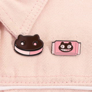 Anime Steven Universo Biscoito Gato Broche Pinos Emblemas De Metal Mochila Acessórios Presentes em Oferta na Shopee