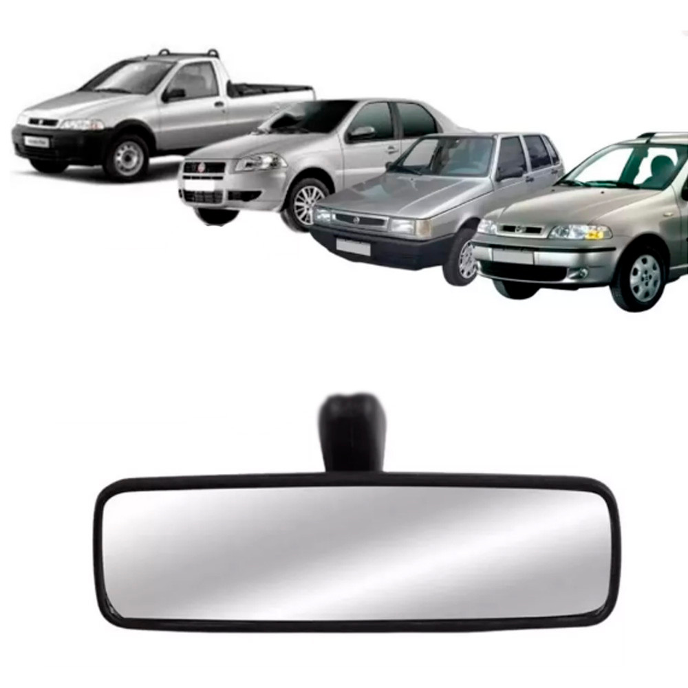 RETROVISOR INTERNO UNIVERSAL FIAT PALIO UNO SIENA STRADA 1996 97 98 99 00 01 02 03 04 2013 em Oferta na Shopee
