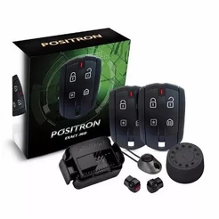 Alarme Positron Cyber EX360 Universal, 2 Controles PXN62, Bloqueio Progressivo, Função Pânico, Controle de Som, 12V