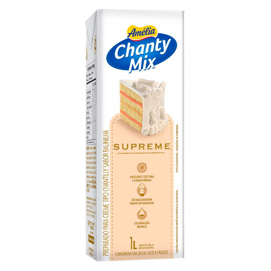 Chantilly ChantyMix Supreme 1L AMÉLIA - Food & Beverages