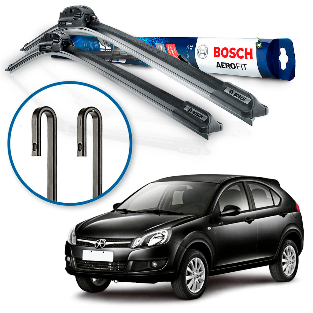 Par Palheta Limpador Parabrisa Bosch Jac J3 2010 2011 2012 2013 2014 2015 em Oferta na Shopee