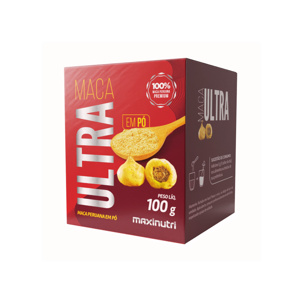 Maca Ultra 100% Maca Peruana em Pó 100gr - Health