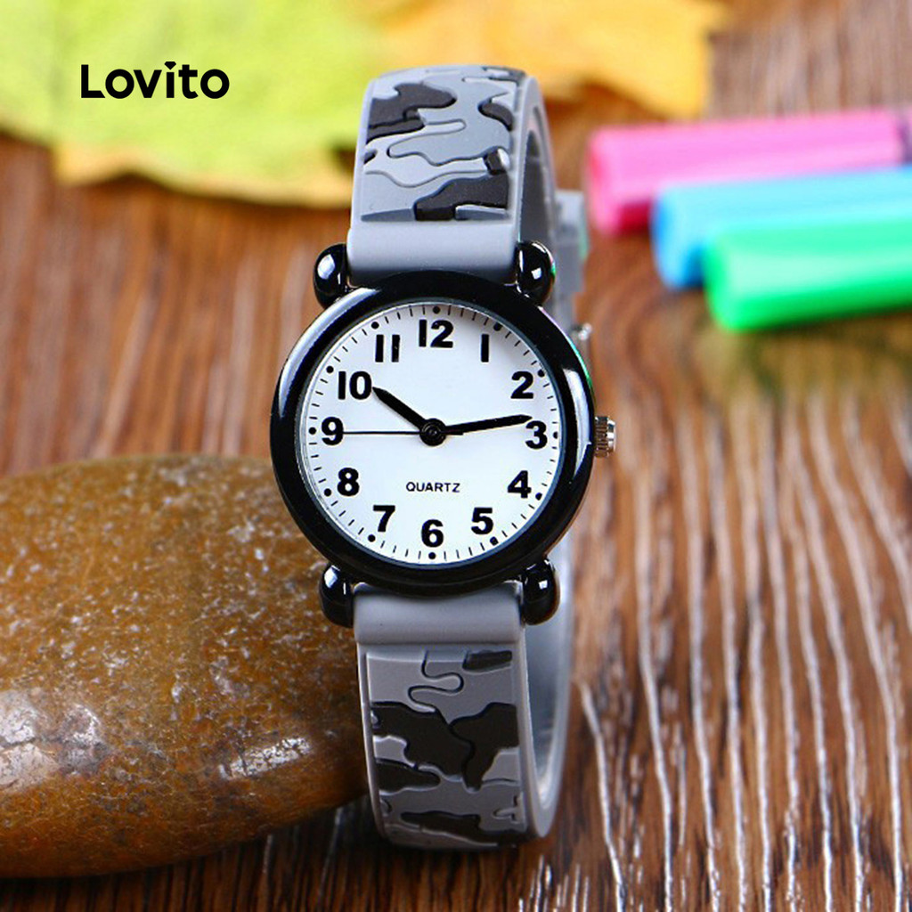 Lovito Relógio Esportivo Simples E Simples Para Bebês E Crianças LCS099101 - Baby & Kids Fashion