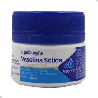 Vaselina Sólida Gel 25g Lubrificante E Hidratante - Uniphar em Oferta na Shopee