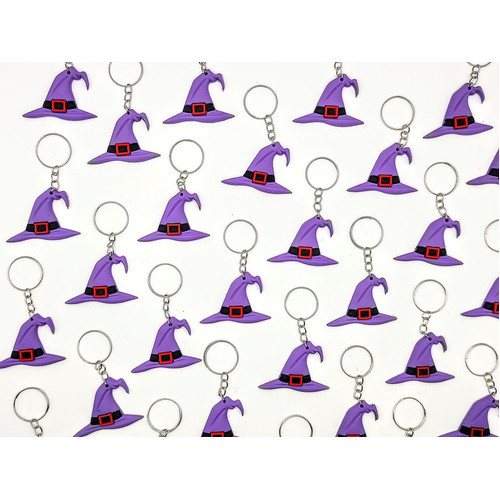 Lembrancinha Chapel De Bruxa Roxo 10un Festa De Hallooween  novidade