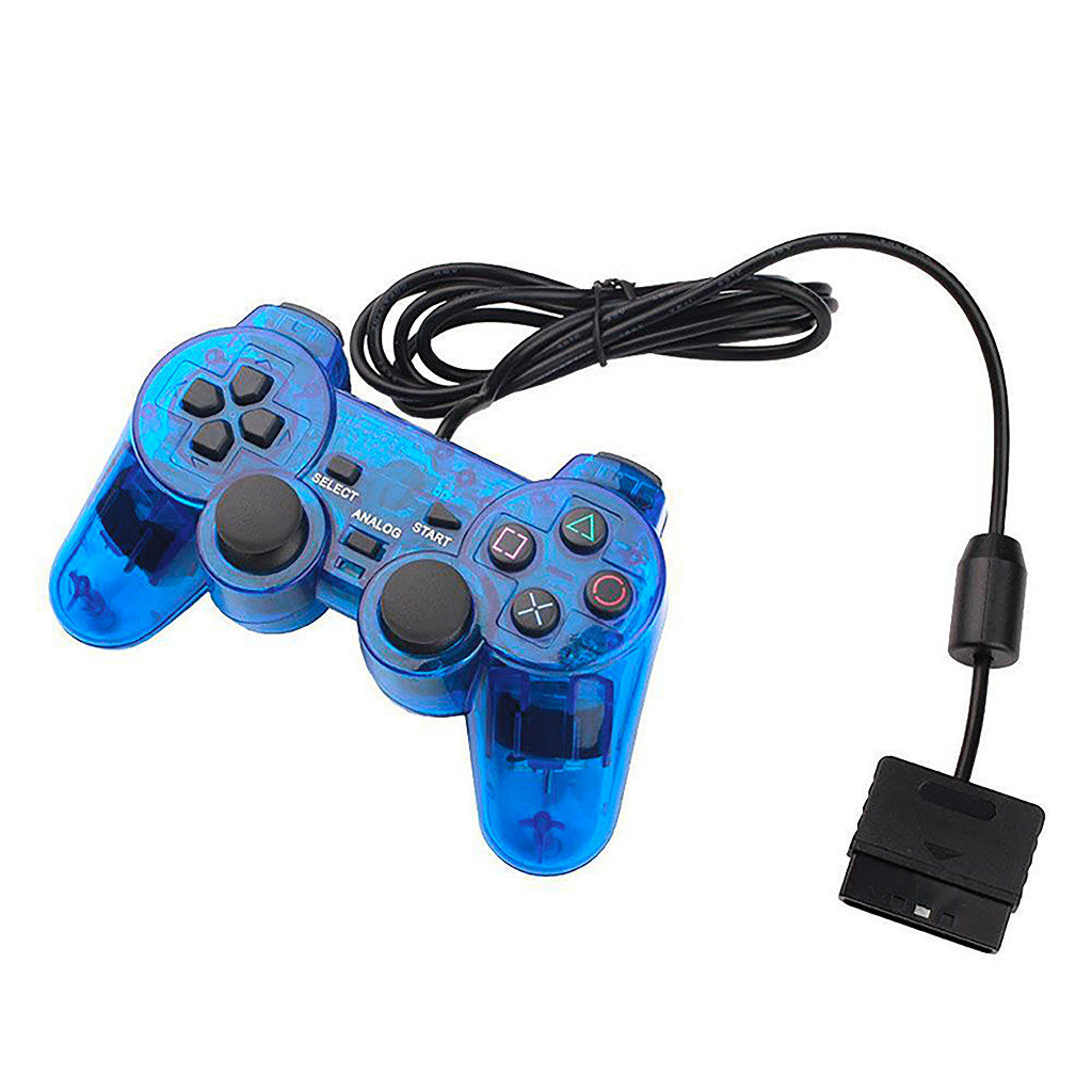 Controle PS2 Doubleshock 2 c/Fio Analógico