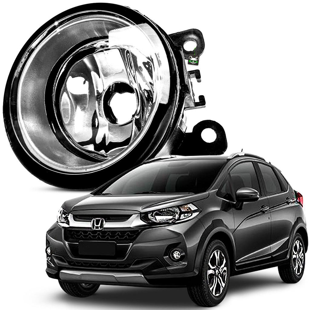 Farol Auxiliar Milha Lente Vidro Aro Prata Wrv 2017 2018 2019 2020 2021 2022 2023 - Automobiles