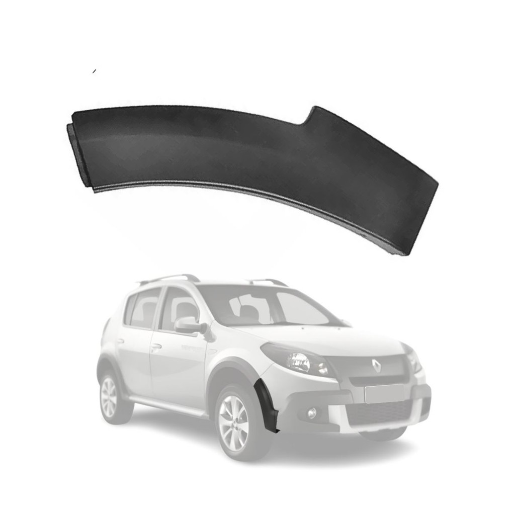 Moldura Alargador Paralama Dianteiro Direito Sandero Stepway