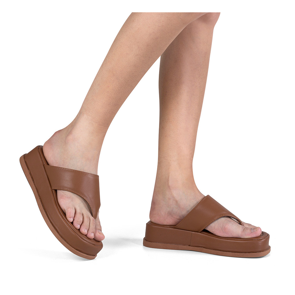 Sandália Flatform Feminina Asa Delta Confortável Macia  Ref 8000 em Oferta na Shopee
