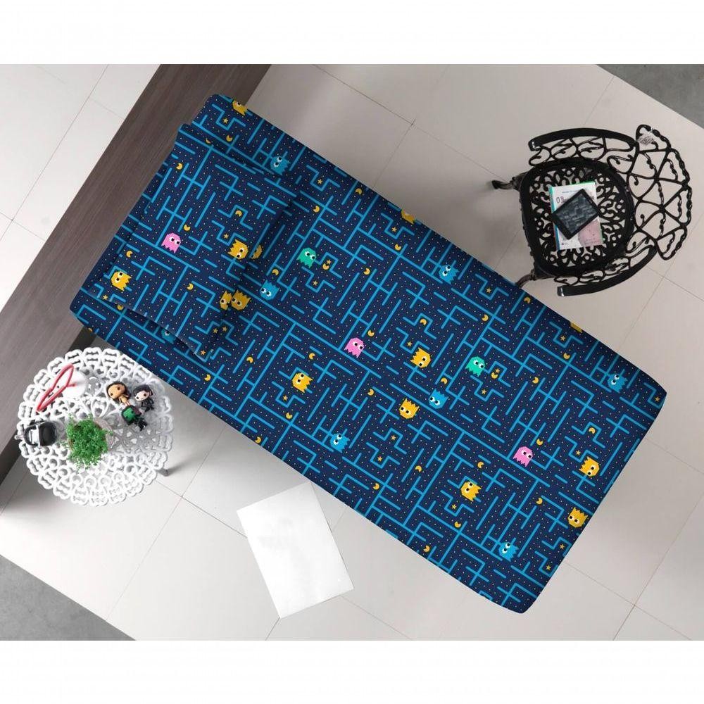 Jogo De Cama Infantil Estampado Solteiro 2 Peças - Kids - Pac Pac - Home & Living