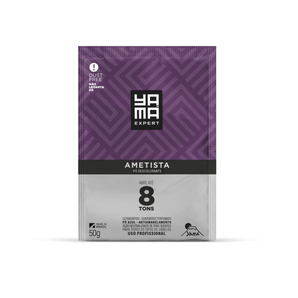 PO DESCOLORANTE YAMA 50G AMETISTA em Oferta na Shopee