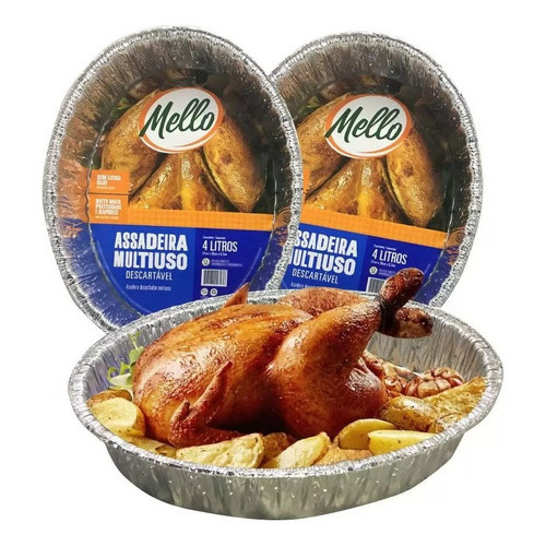 Assadeira Alumínio Descartável Pequena: Onde Comprar | BuscaProdutos