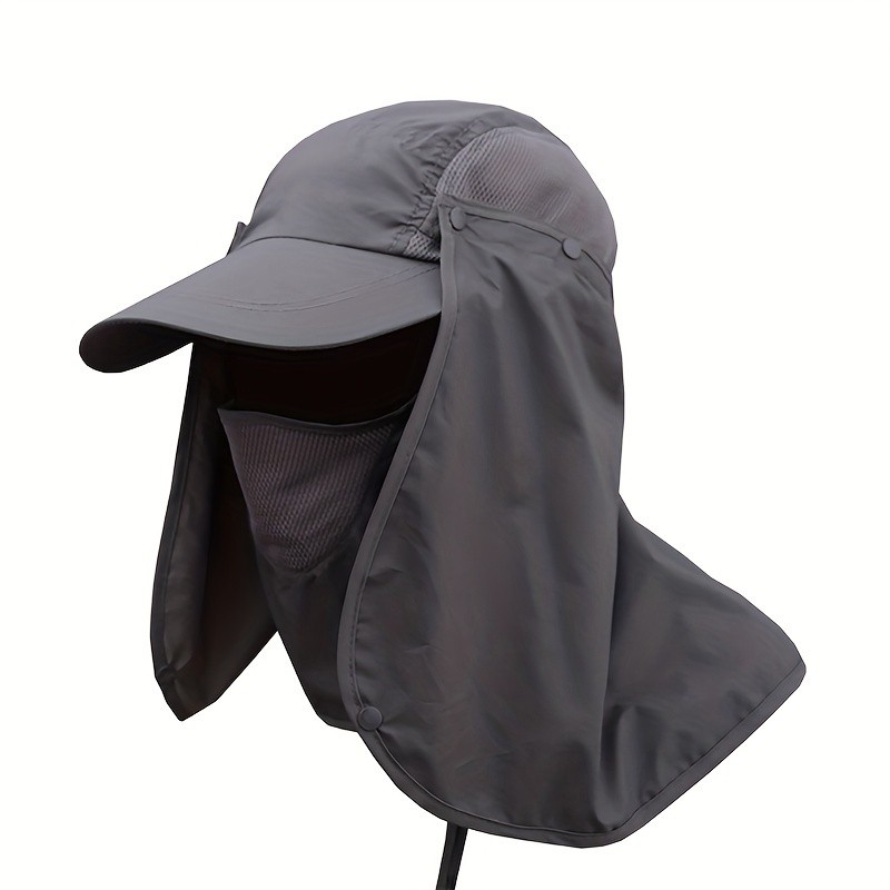 Chapéu de pesca, boné de proteção solar com proteção UV 50+ e aba para o pescoço -&--**&&&*&****&***&-*&&*-&&-&-**-**---