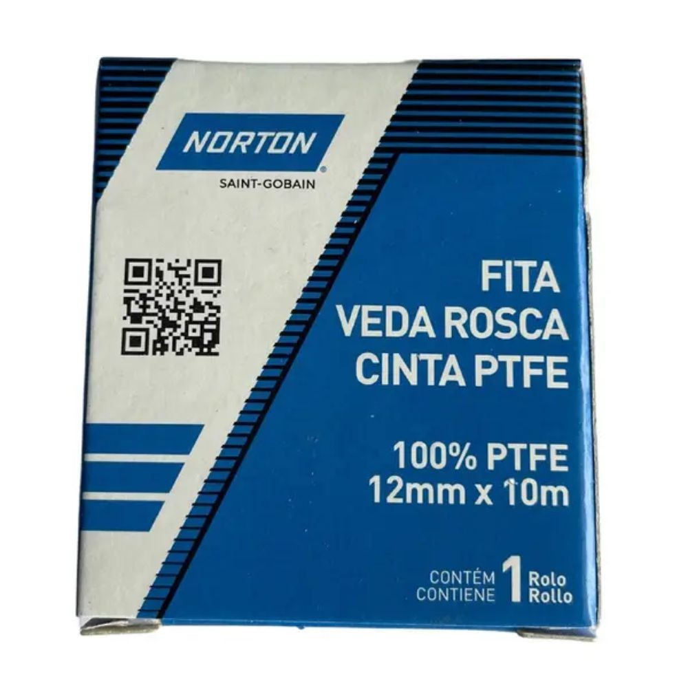 Fita Veda Rosca 12mm X 10m NORTON