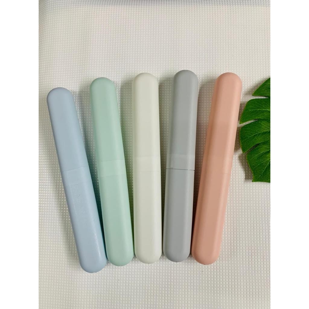 Porta Escova De Dente Plástico Portátil Para Uso Dia Em Dia Viagem ALEATORIO TRP0025