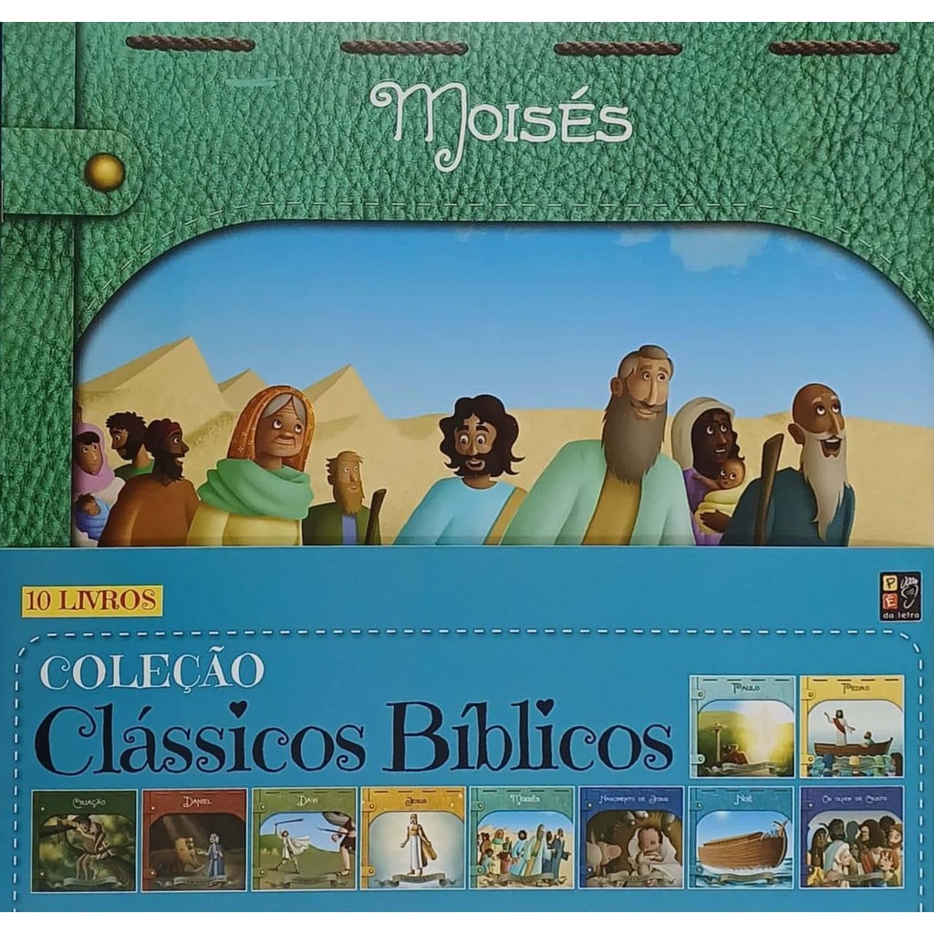 Coleção Clássicos Bíblicos | 10 Livros Infantis
