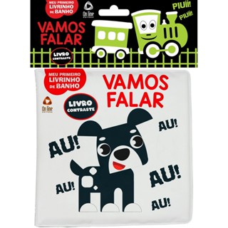 Meu Primeiro Livrinho Contraste de Banho - Cachorrinho em Oferta na Shopee