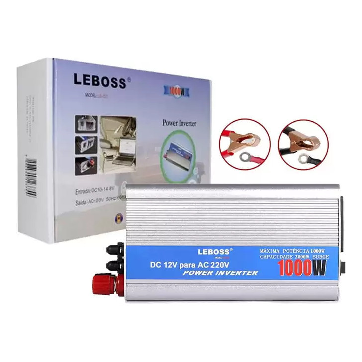 Inversor 12v Para 220v Knup 1000w: Energia Em Movimento