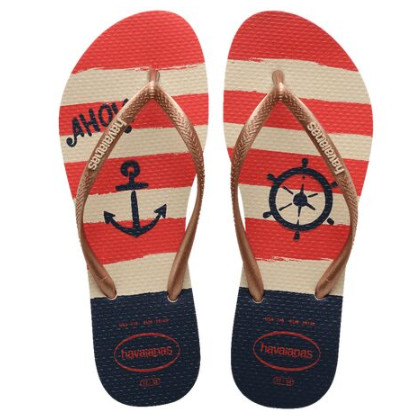 Chinelo Havaianas Slim Nautical Feminino