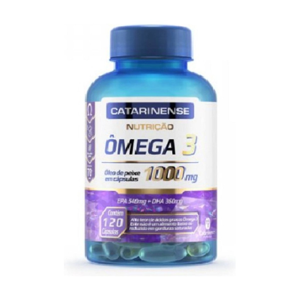 Ômega 3 Catarinense 1000mg - 120 Cápsulas