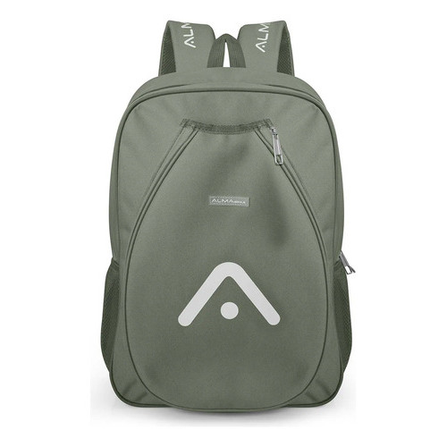Mochila Raqueteira Beach Tennis Royal Alma Genius Cor Verde Militar