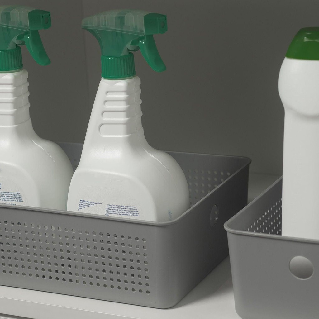 Cesto organizador Ou 5,4 Litros Linha Flow em Oferta na Shopee