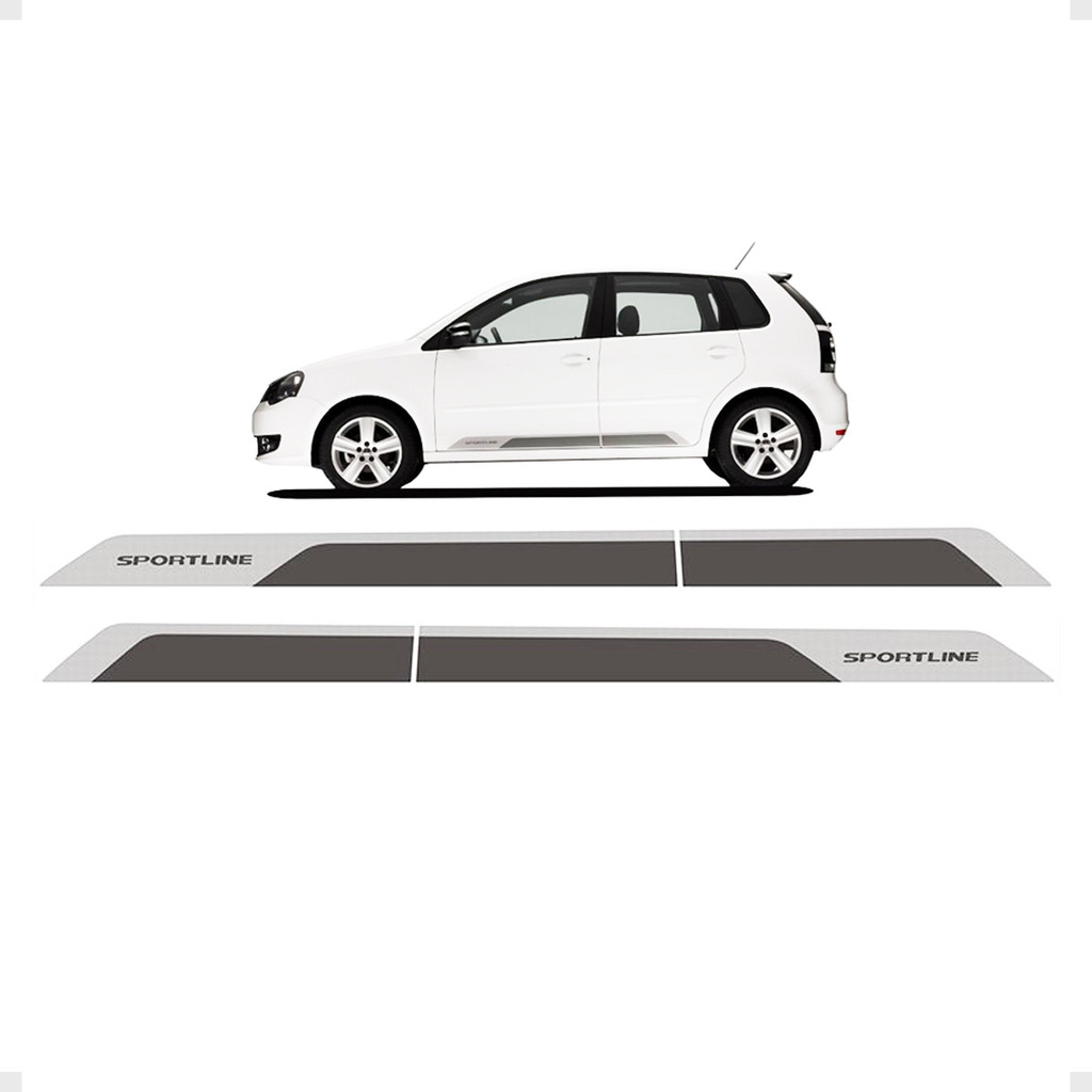 Par de Faixas Polo Sportline 2014 Adesivo Lateral - Genérico em Oferta na Shopee