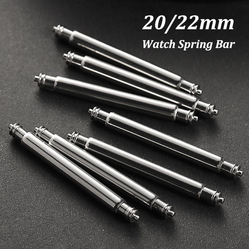 Pino De Barra De Mola De Relógio De 2.5 Mm De Diâmetro 20 22 Ligação De Aço Inoxidável Haste De Conexão De Pulseira Ferr