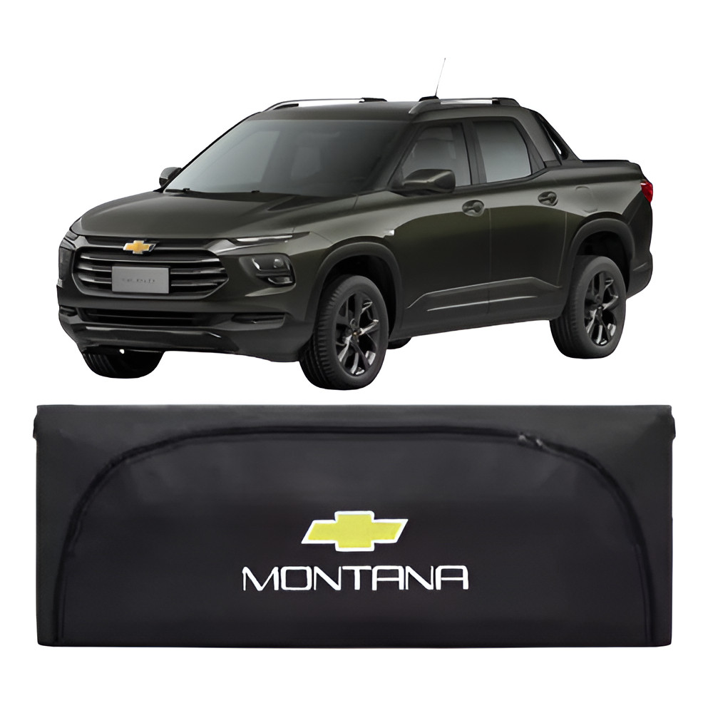 Bolsa Impermeável P/caçamba Montana 2025 380 Litros Bordado