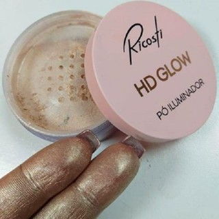 Po Iluminador Ricosti HD GLOW - Shine em Oferta na Shopee