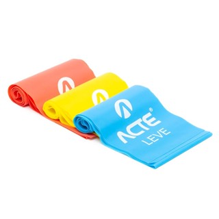 Kit Faixas Elásticas Band TPE T13 3 intensidades Acte em Oferta na Shopee