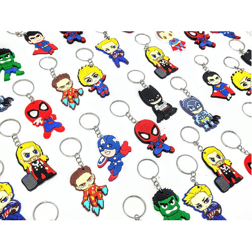 Lembrancinha Herois Vingadores 10un Chaveiro Bonecos Mimo  novidade